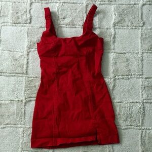 Skylar + Madison Bold Red Mini Dress